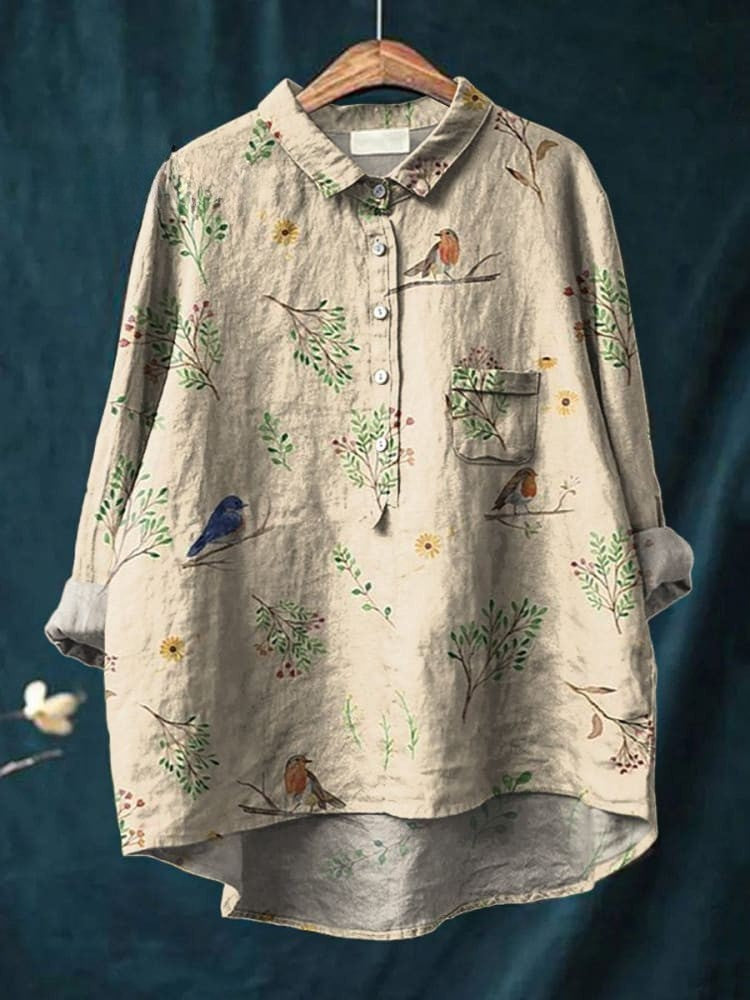 Davina  | Woodland Song Shirt