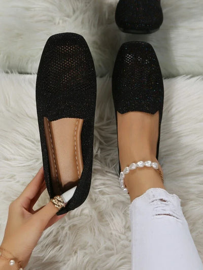 Freya | Knitted Comfort Flats