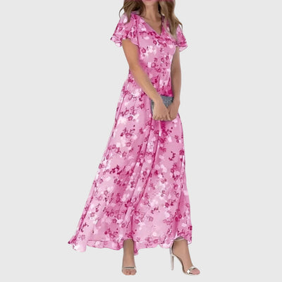 Reagan | Sunset Blossom Dress