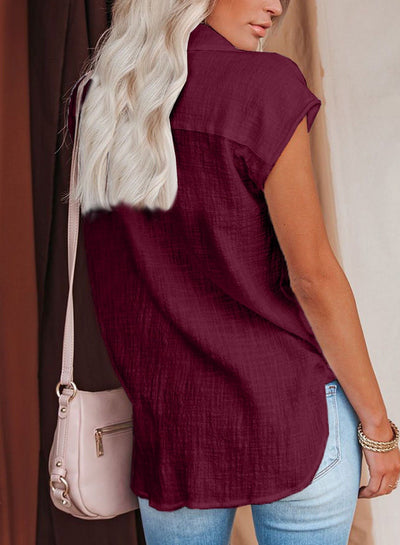 Ariana | Casual Button Blouse