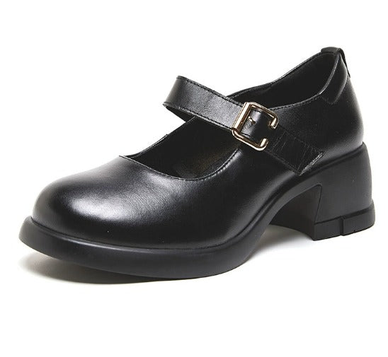 Tahlia | Chunky Mary Jane Heels
