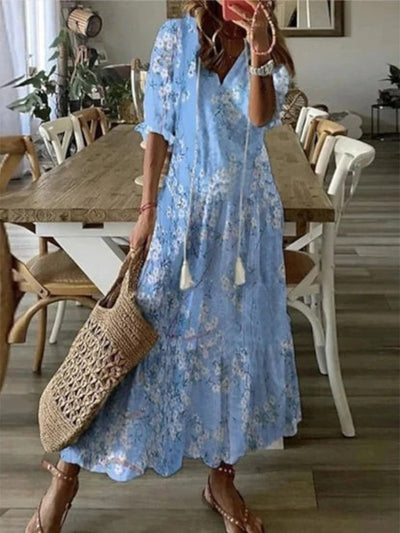 Finley | Boho Print Maxi Dress