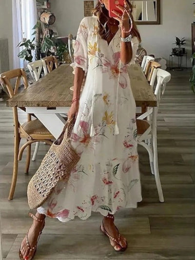 Finley | Boho Print Maxi Dress