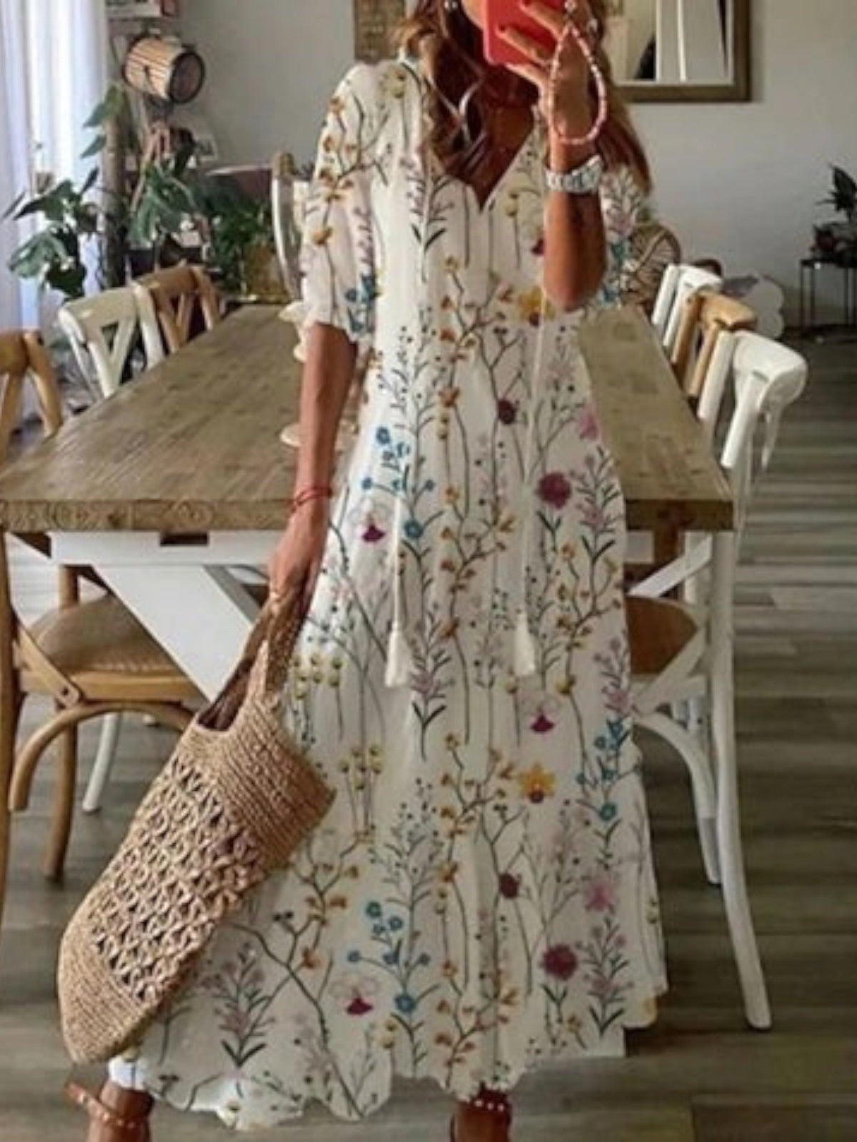 Finley | Boho Print Maxi Dress