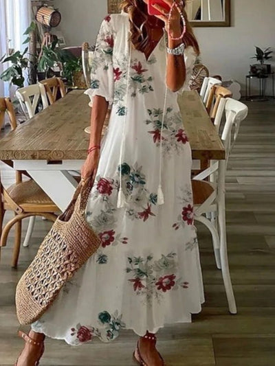 Finley | Boho Print Maxi Dress