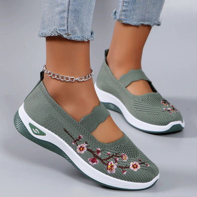 Paisley | Embroidered Comfort Sneaker