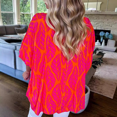 Alexis  | Vibrant Leaf Blouse