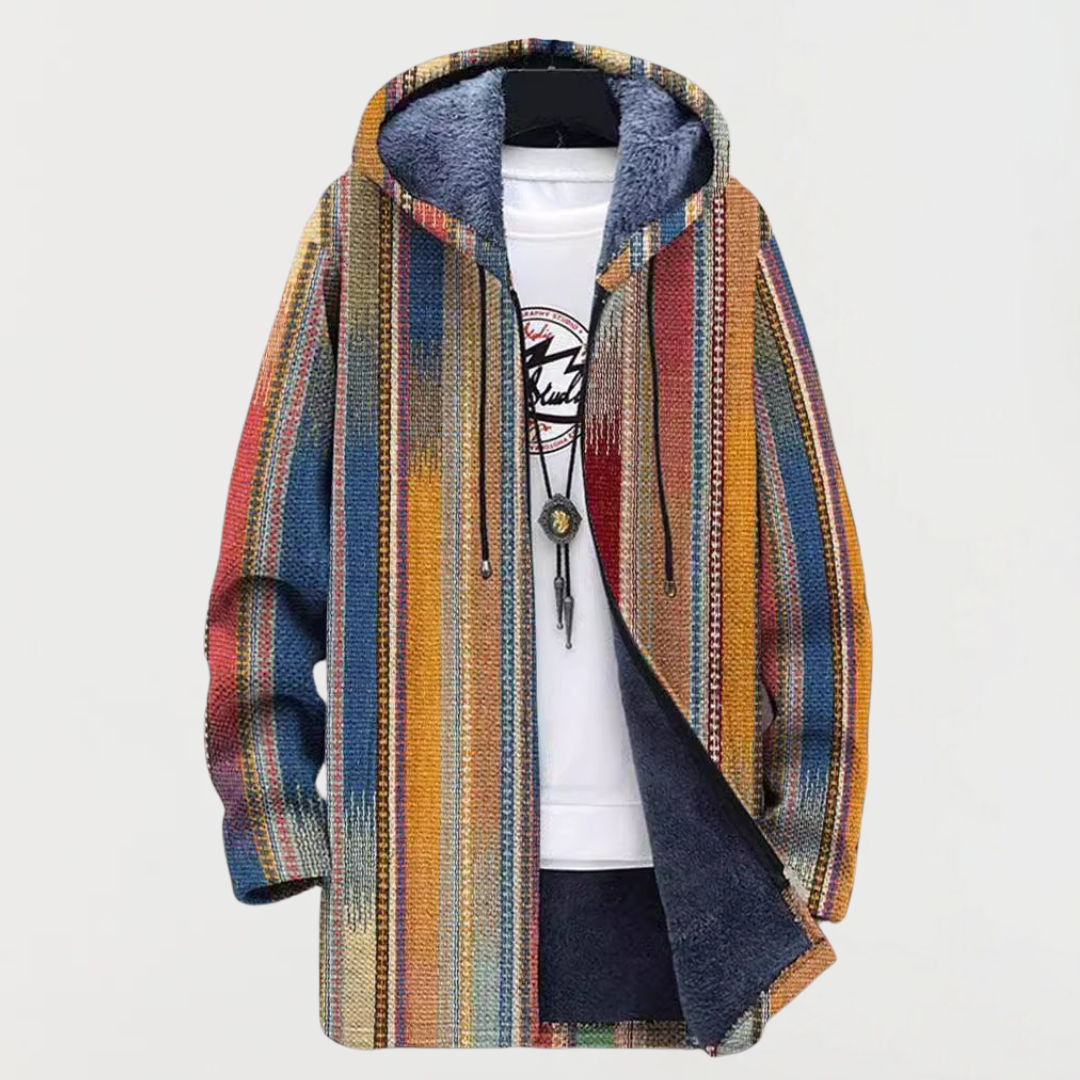 Evie | Striped Pattern Hoodie
