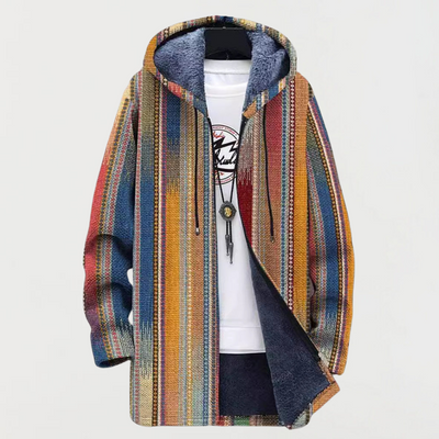 Evie | Striped Pattern Hoodie