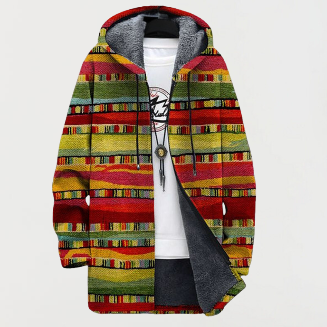 Elsie | Tribal Weave Hoodie