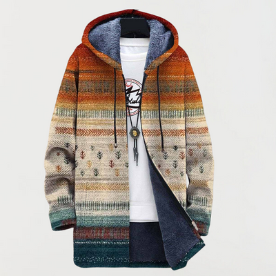 Jessica | Autumn Stripes Hoodie