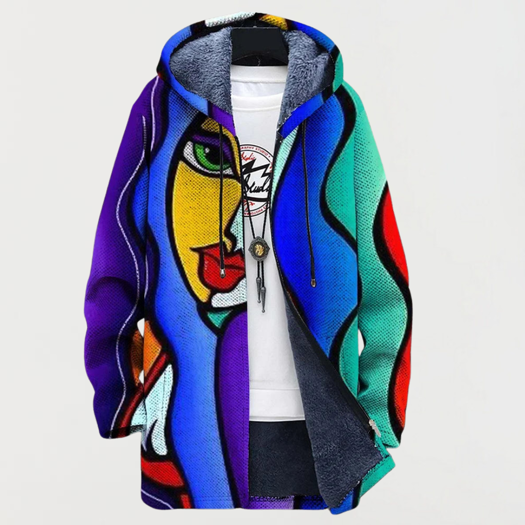 Emily | Colorful Abstract Hoodie