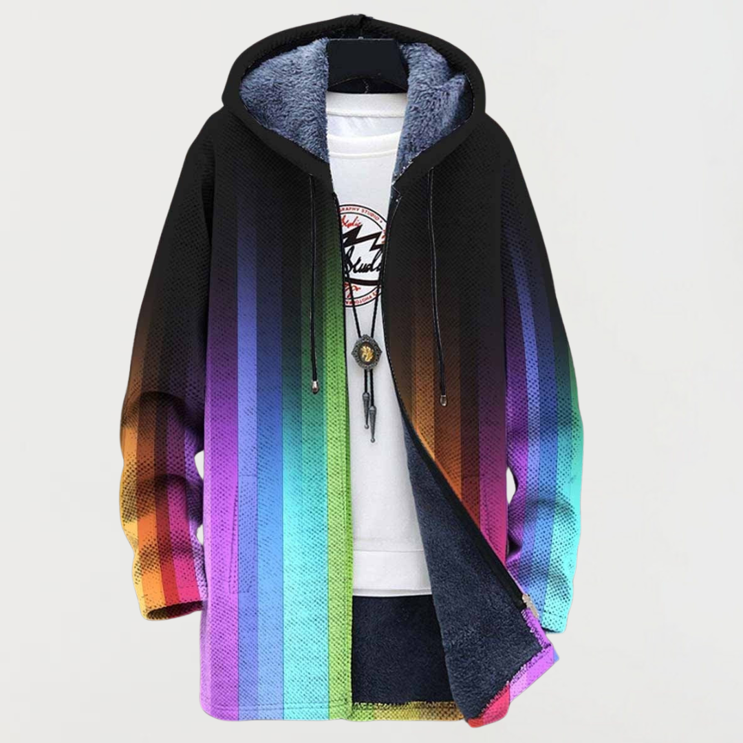 Indiana | Rainbow Gradient Hoodie
