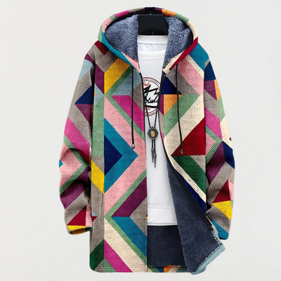 Isla | Geometric Art Hoodie