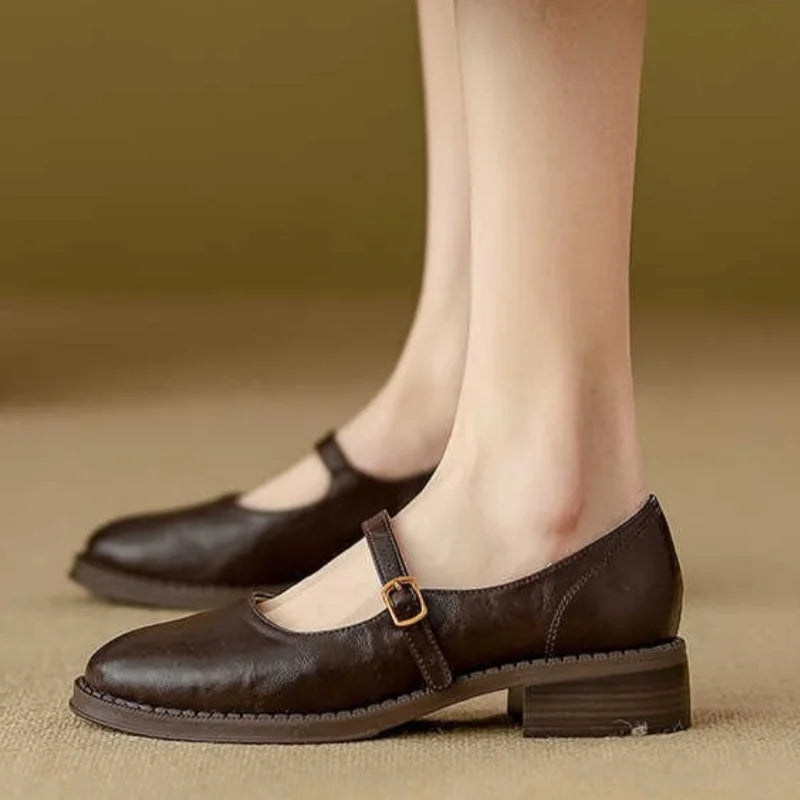 Erin | Classic Mary Jane Flats