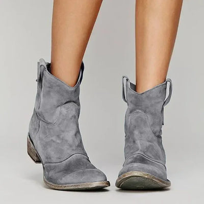 Siv | Suede Cowboy Boots