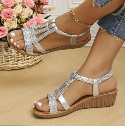 Lilah | Elegant Wedge Sandal