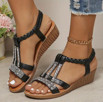 Lilah | Elegant Wedge Sandal