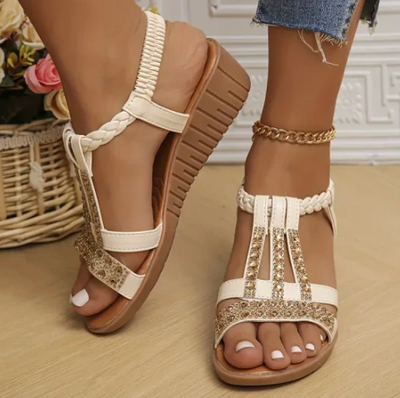 Lilah | Elegant Wedge Sandal