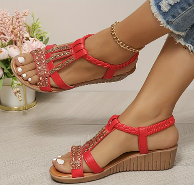 Lilah | Elegant Wedge Sandal
