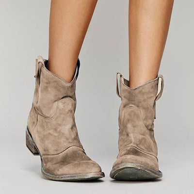 Siv | Suede Cowboy Boots