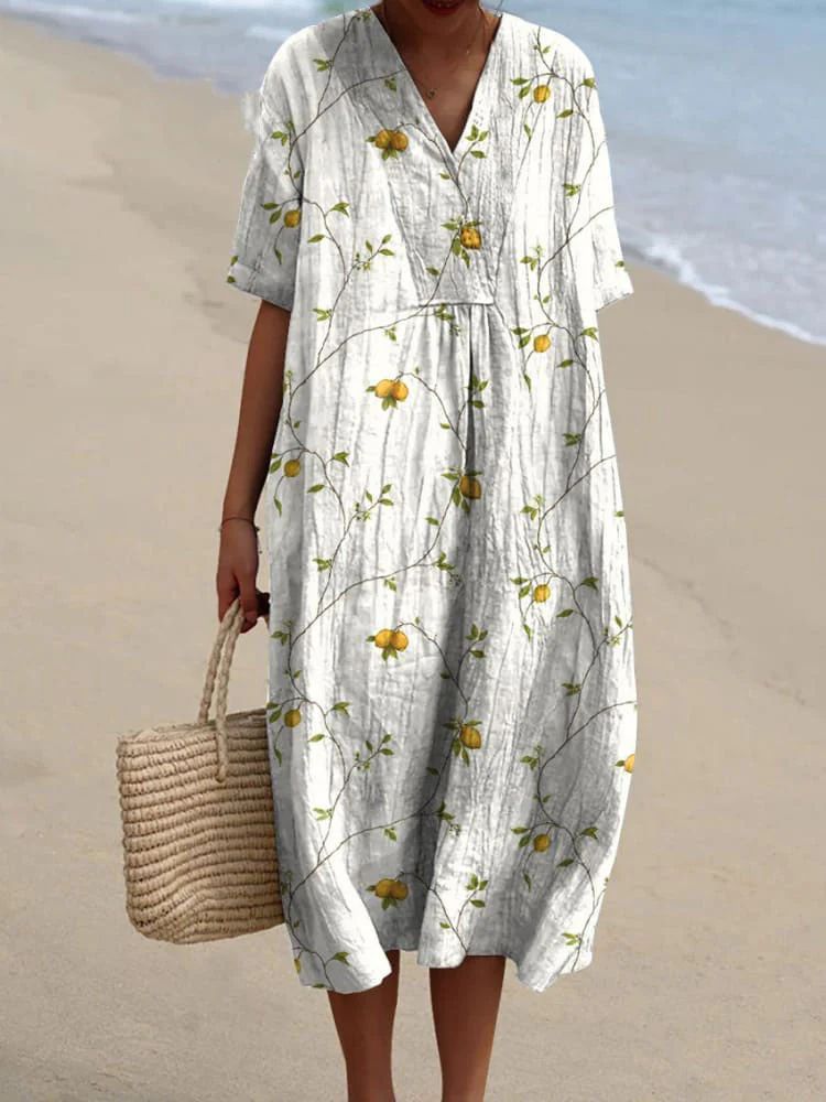 Audrey | Lemon Breeze Dress