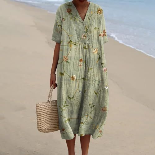 Elowen | Soft Floral Print Dress