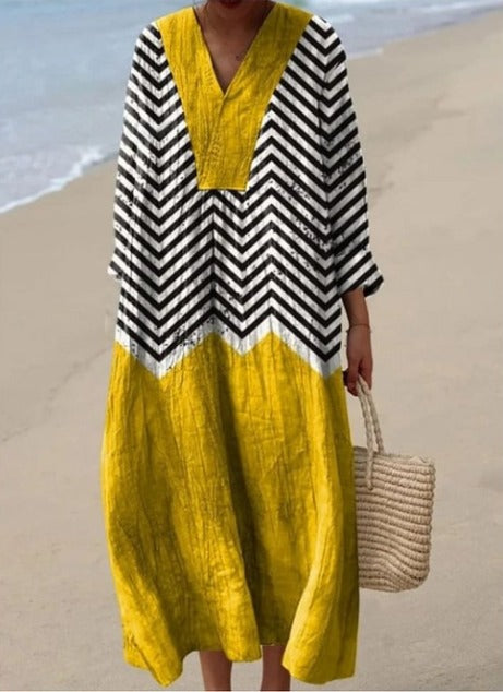 Zoe | Golden Horizon Dress
