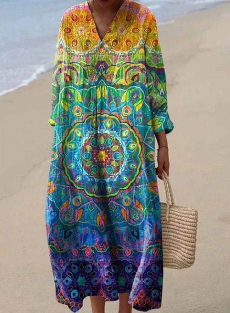 Madeleine | Mandala Spirit Dress