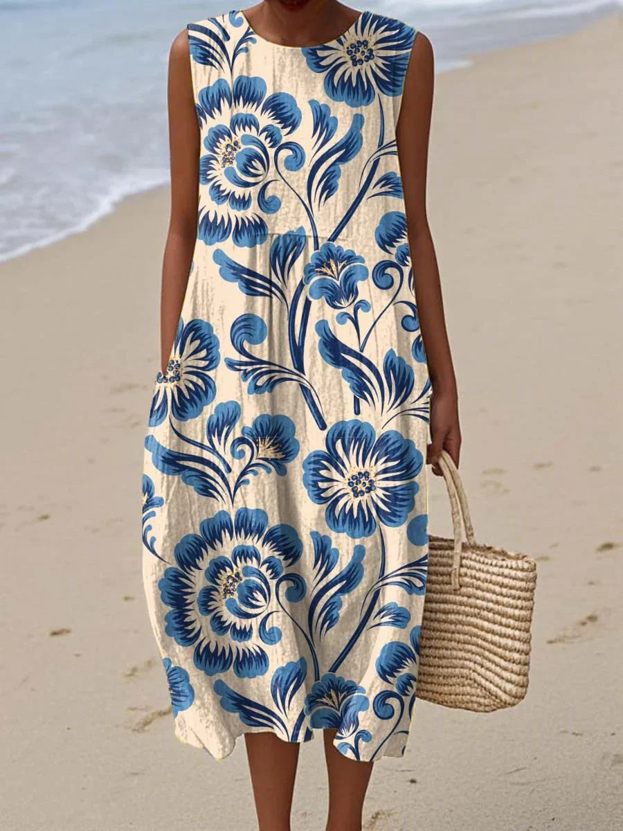 Hilary | Relaxed Sleeveless Dress