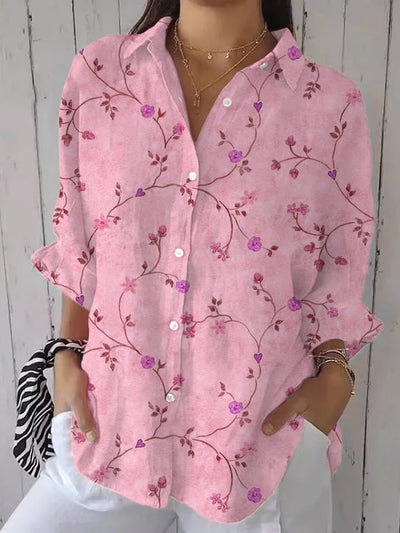Mackenzie  | Blue Garden Embroidery Blouse