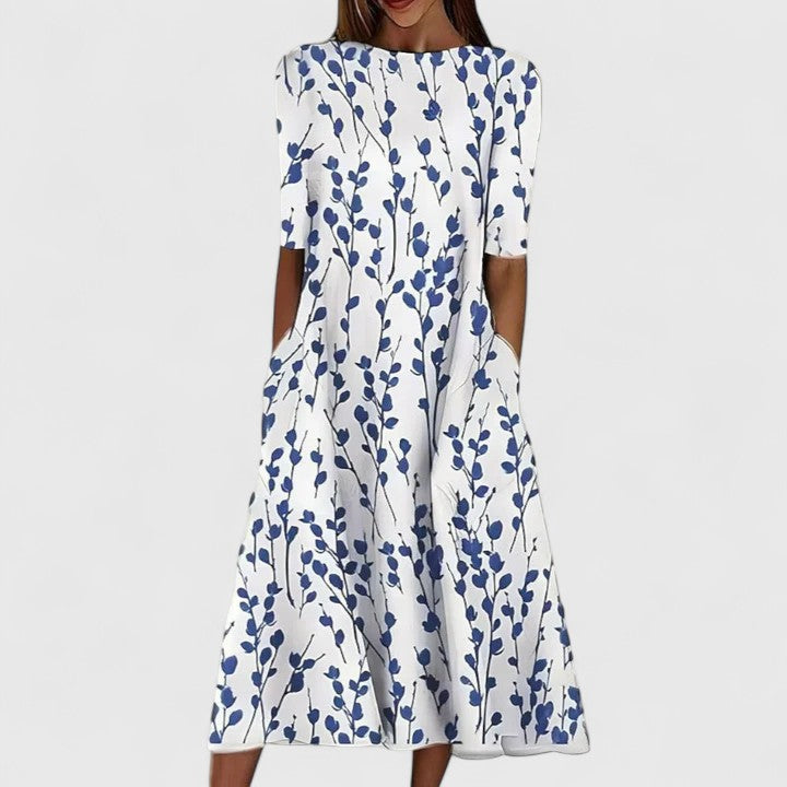 Marley | Blue Blossom Dress
