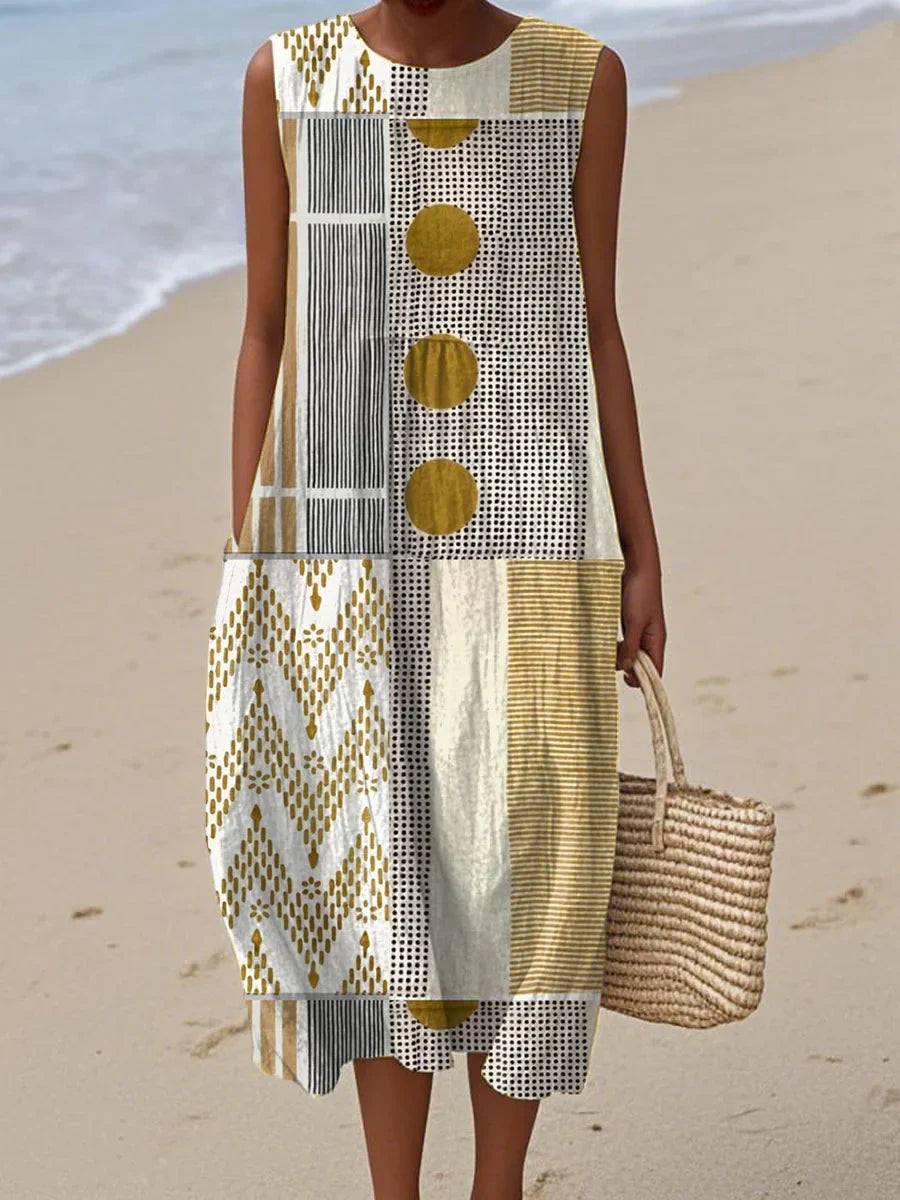 Janet | Relaxed Sleeveless Dress