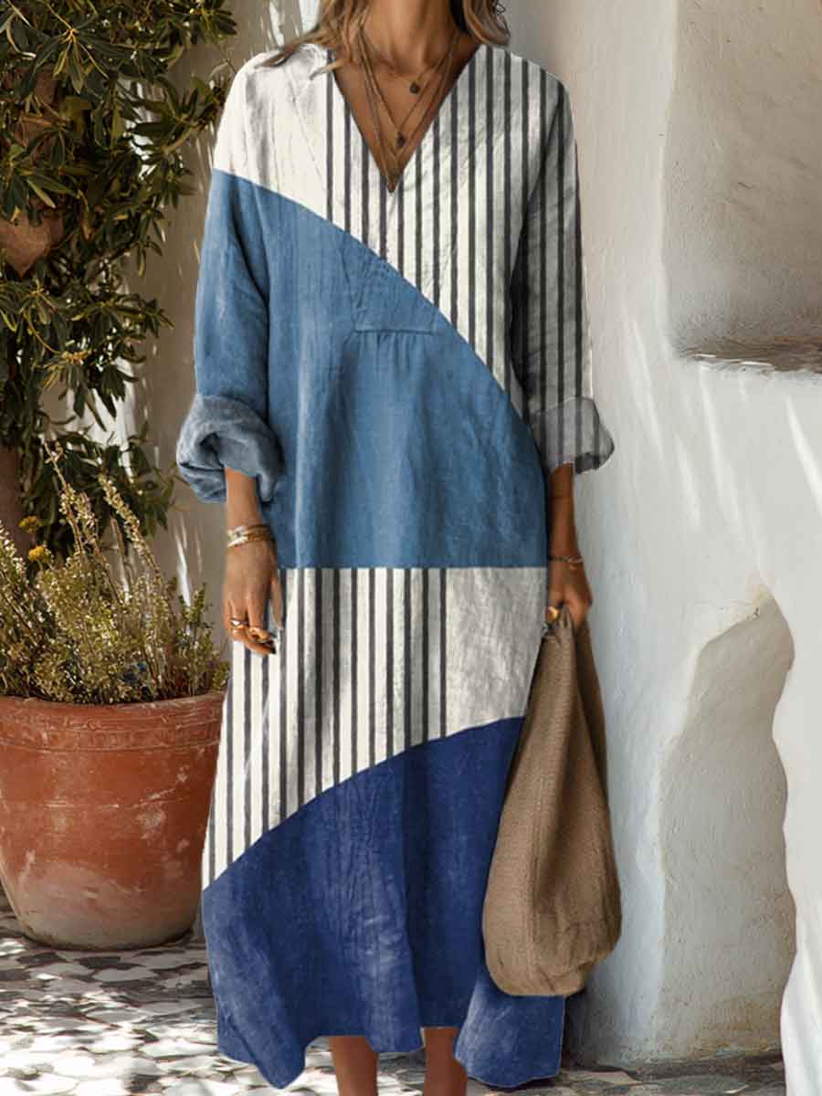 Ellie | Coastal Stripe Dress