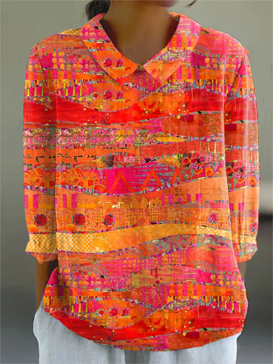 Judy | Artistic Pattern Blouse