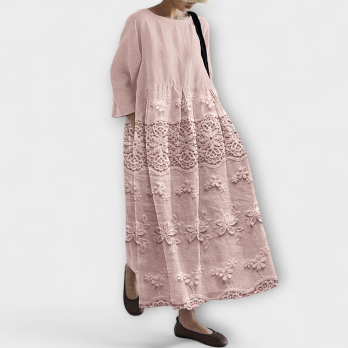 Caitlin | Crochet Lace Maxi Dress
