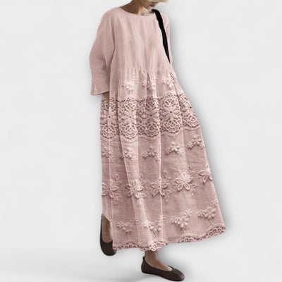 Caitlin | Crochet Lace Maxi Dress