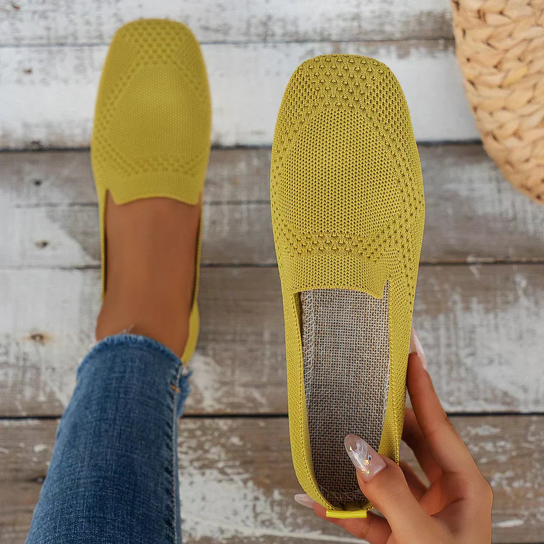 Freya | Knitted Comfort Flats