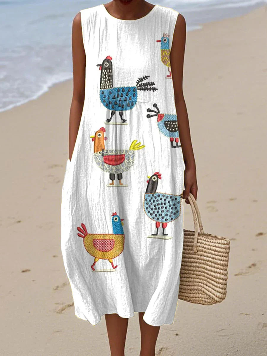 Carol | Relaxed Sleeveless Dress
