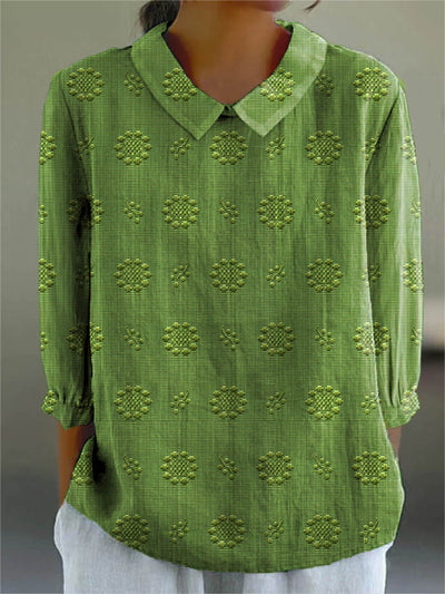Julia | Floral Embroidery Blouse