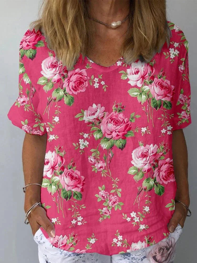 Braylee | Rose Garden Blouse