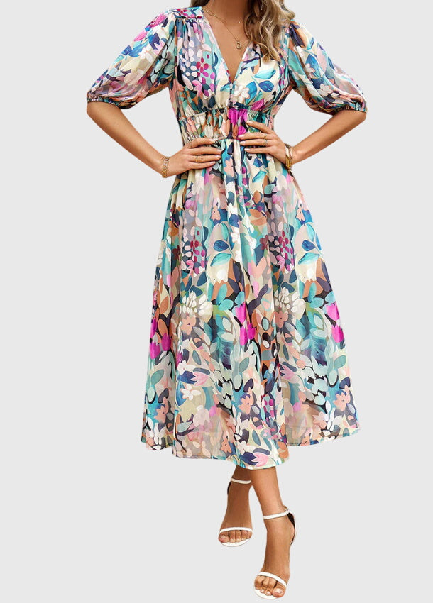 Isabella | Blooming Elegance Dress