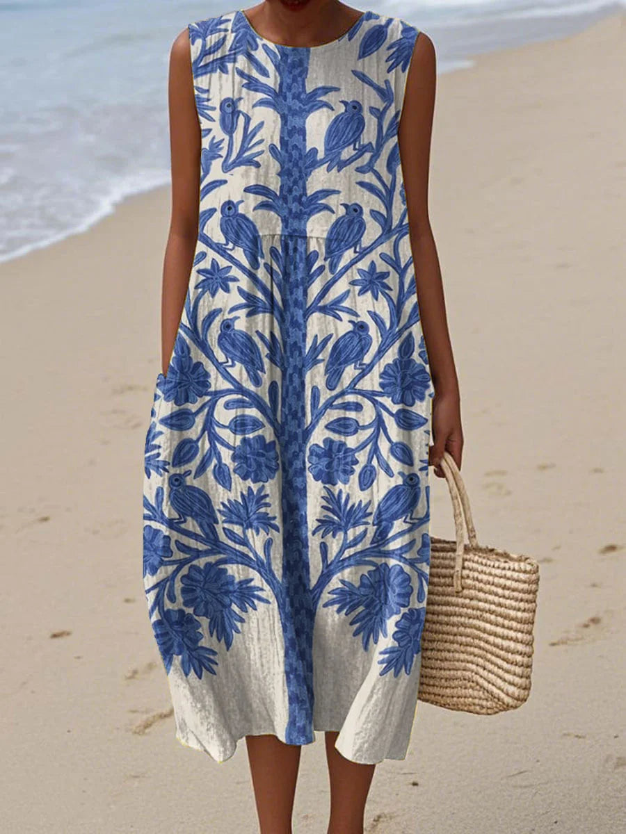 Glenda | Relaxed Sleeveless Dress