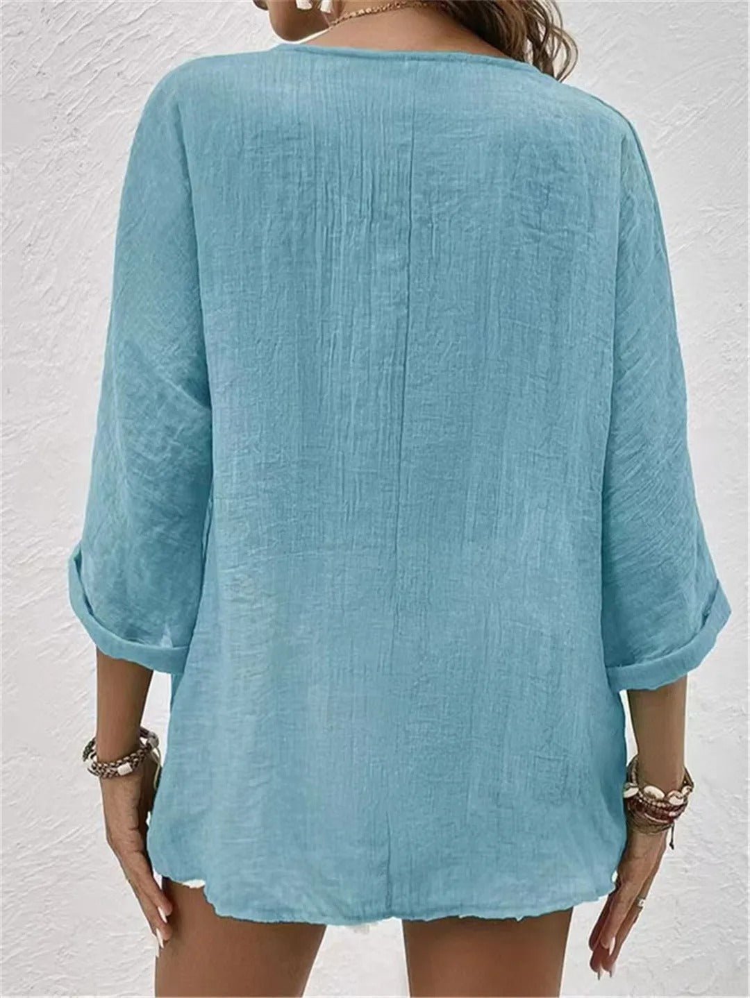Callie | Relaxed Button Blouse