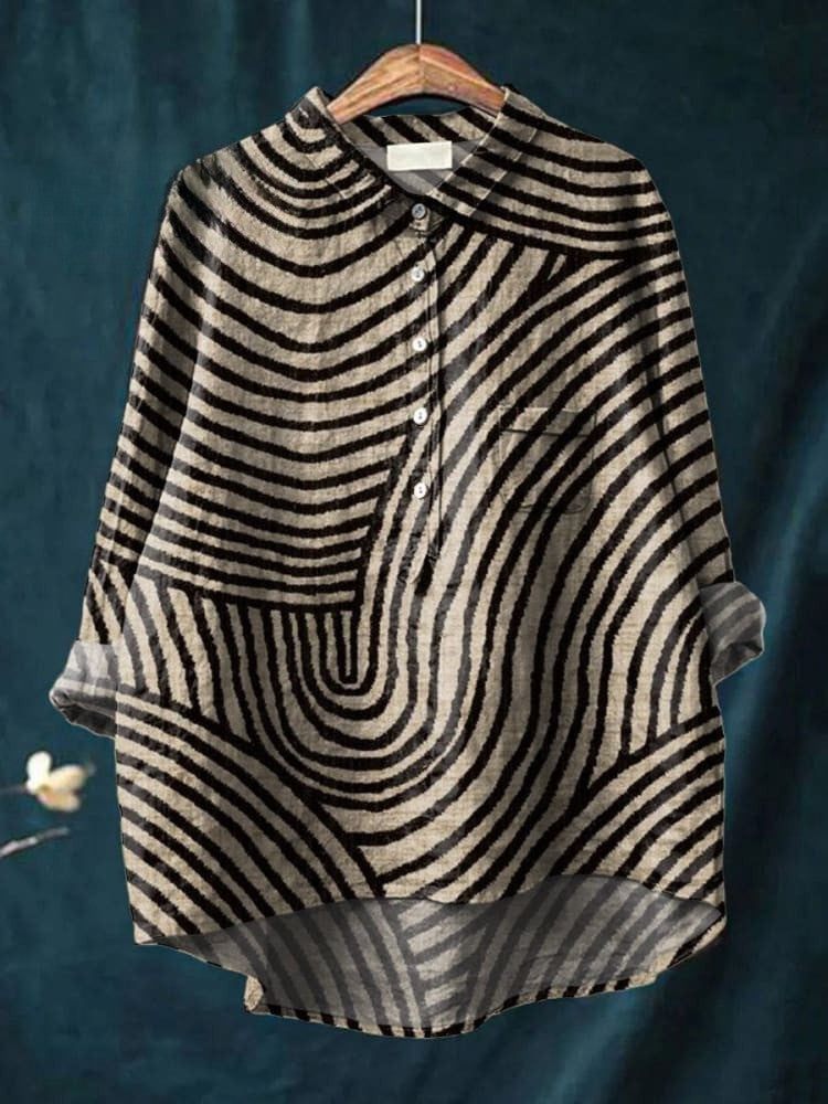 Fianna | Monochrome Flow Shirt