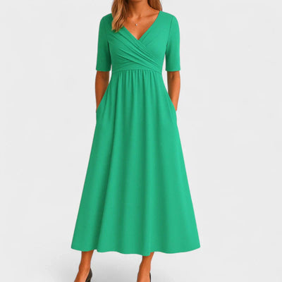 Caitlin | Timeless Wrap Dress