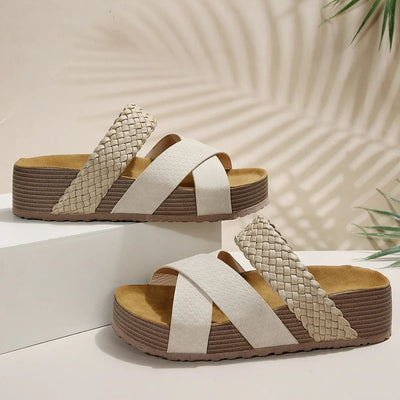 Melody | Braided Platform Sandal