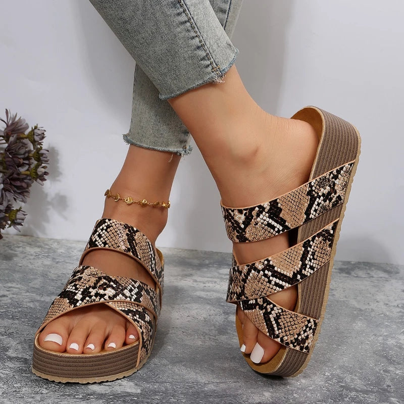 Melody | Braided Platform Sandal