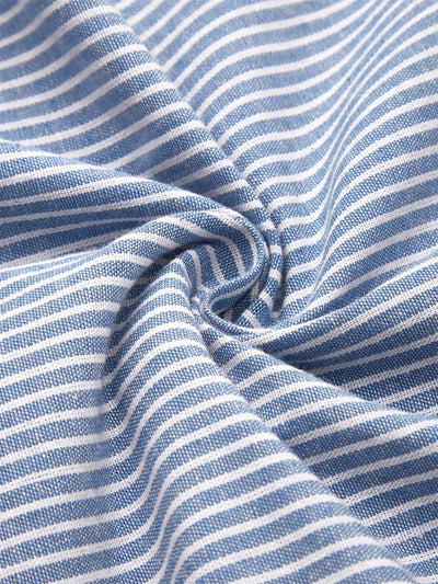 Samantha | Striped Button Dress