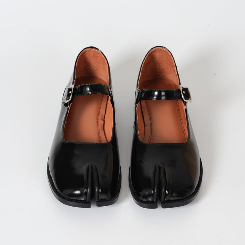 Ashleigh | Split-Toe Mary Jane Flats